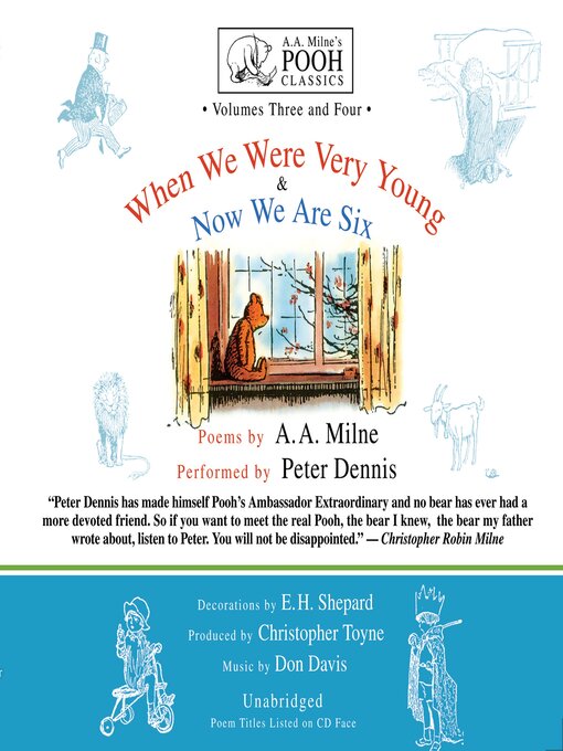 A. A. Milne创作的When We Were Very Young / Now We Are Six作品的详细信息 - 可供借阅
